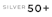 Silver 50+ logo