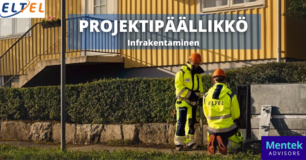 Projektipäällikkö, infrarakentaminen